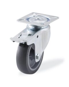 Колёсная опора Kama 1702-MTB-100-F18 с тормозом