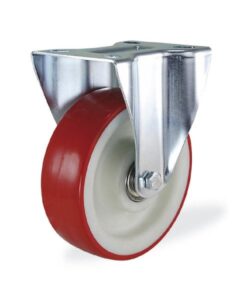 Колёсная опора KAMA 3307-PUR-200 неповоротная