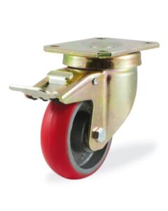 Колёсная опора KAMA 4102-D2OR-150-F18 с тормозом