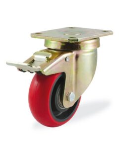 Колёсная опора KAMA 4102-K2OR-160-F18 с тормозом