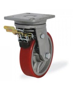 Колёсная опора KAMA 5102-DOR-250-F09 с тормозом