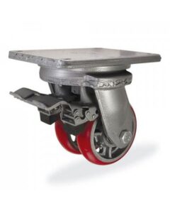 Колёсная опора KAMA 6702-D2OR-150-F09 с тормозом