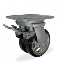 Колёсная опора KAMA 6702-DYR-250-F09 с тормозом