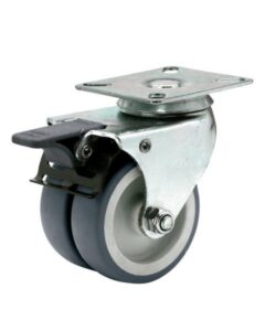 Колёсная опора ALEX A-2702-MTB-050-F04 с тормозом