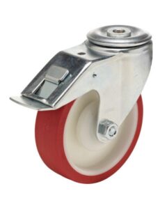 Колёсная опора Colson-3300-PUR-125-F18 с тормозом