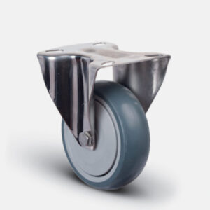 Колёсная опора Ø100 мм, EMES (арт. EM 02 MBT 100 INOX)