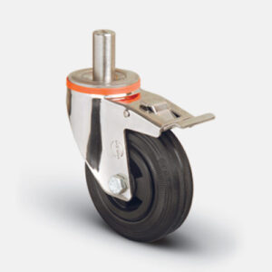 Колёсная опора Ø150 мм, EMES (арт. EM 03 MMR 150 F INOX)