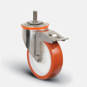 Колёсная опора Ø150 мм, EMES (арт. EZ 05 ZMP 150 F INOX)