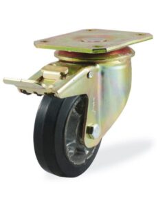 Колёсная опора KAMA K-4102-DYR-125-F18 с тормозом