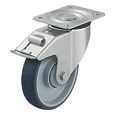 Поворотный ролик с фиксатором «stop-fix» L-PATH 160R-FI
