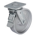 Поворотный ролик с фиксатором «stop-fix» LO-G 127G-ST