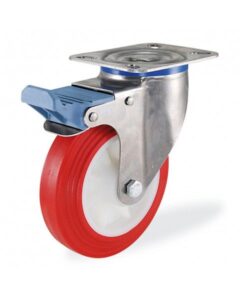 Колёсная опора KAMA S-3302-PUB-080-F18 с тормозом