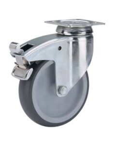 Колёсная опора ALEX TW-2802-MTB-100-F18 с тормозом