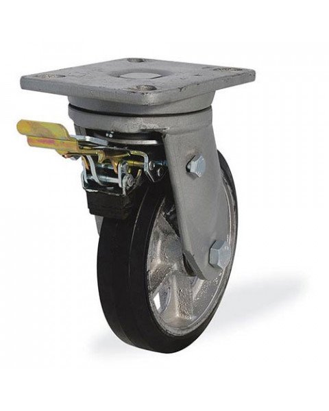 Колёсная опора KAMA 5102-DYR-380-F09 с тормозом