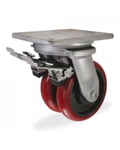 Колёсная опора KAMA 6702-K2OR-150-F09 с тормозом
