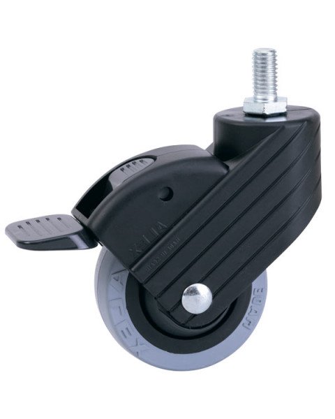 Колёсная опора ALEX A-2601-MTB-050-F18-B с тормозом