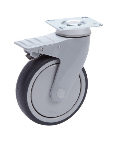 Колёсная опора ALEX A-P2802-MTR-125-F18 с тормозом