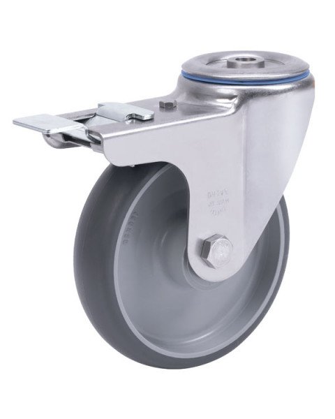 Колёсная опора ALEX A-S-3300-MTB-100-F18-L с тормозом