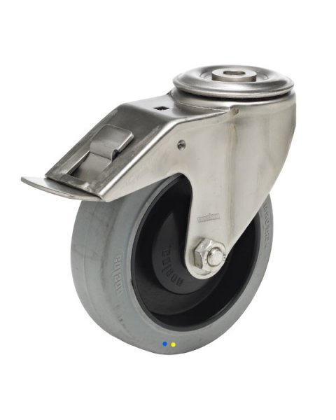 Колёсная опора Colson-S-3300-PC-125-F18-EL с тормозом