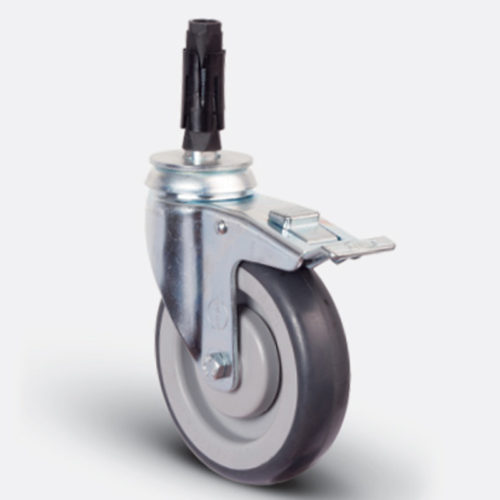 Колёсная опора Ø125 мм, EMES (арт. ER 07 MBR 125 F)