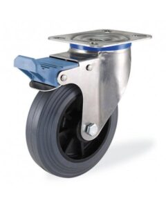 Колёсная опора KAMA S-3302-MTB-125-F18 с тормозом