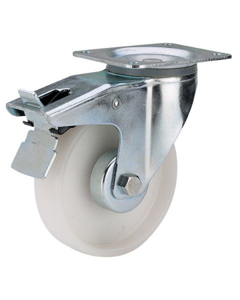 Колёсная опора ALEX TW-3302-MMS-200-F18 с тормозом